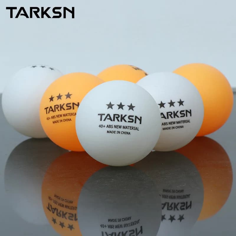 TARKSN 10pcs Materiale ABS Palle Da Tennis Da Tavolo 3 Star 40 + millimetri 2.8g di Plastica Ping Pong Palline per tableTennis Tenis PingPong Palla