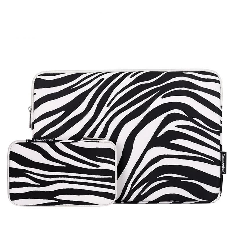 Borsa per Laptop di marca 11,12,13,14,15,15/13.3 pollici, custodia per uomo Zebra Lady per Macbook Air Pro Notebook di calcolo, DropShip CA74
