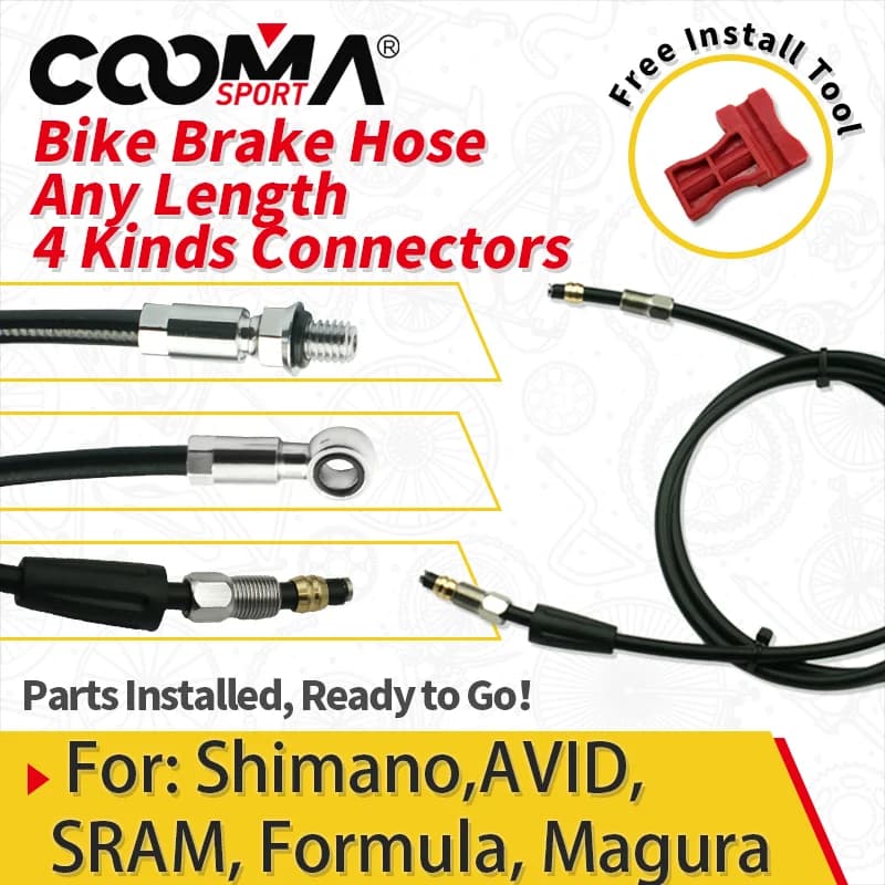 Tubo freno idraulico per bicicletta e inserto connettore oliva ago Banjo per SHIMANO AVID SRAM FORMULA Magura