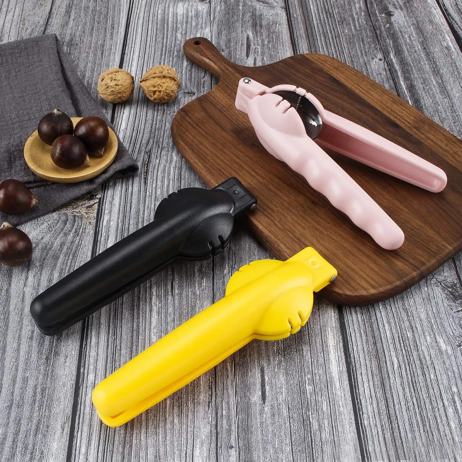 Dado Cracker Sheller Chestnut Clip cross open knife cutter for quick chestnuts open dado Sheller clamps for nuts kitchen gadgets