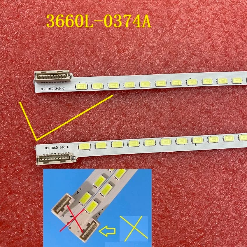LED backlight Strip For TV 42LV5500 42LW450U 42LV375S 42LV450U 42LW5500 42LV3600 42TL525U 42LW570S 42E96RS 42LW4500 3660L-0374A