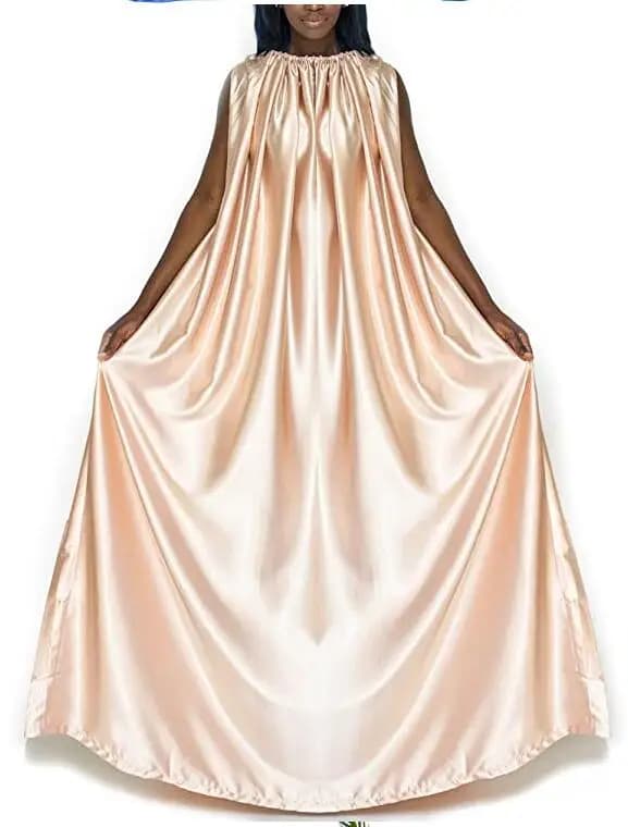 Estate Champagne cinese sposa abito da sposa raso indumenti da notte donna camicia da notte camicia da notte Sexy Lady Kimono accappatoio abito camicia da notte