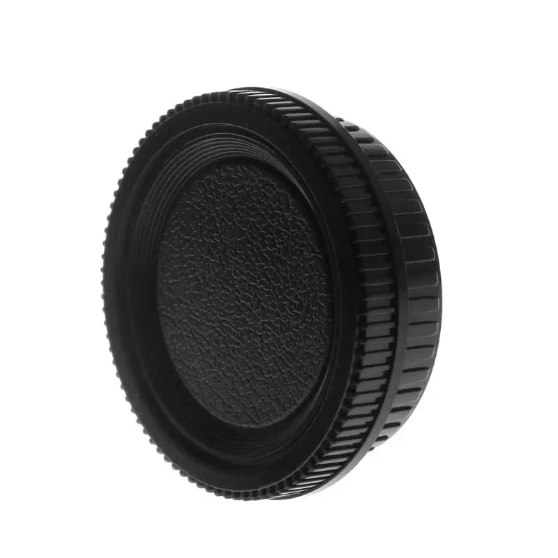 2025 New Rear Lens Body Cap Camera Cover Set Dust Screw Mount Protection Plastic Black Replacement for Minolta MD X700 DF-1