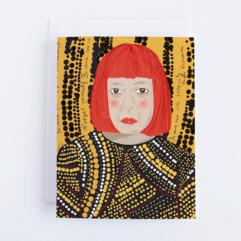 Stampa Yayoi Kusama ~ Decorazione artistica moderna ~ Pronto per incorniciare la stampa della cultura pop | Fan Art Yahoo Kusama