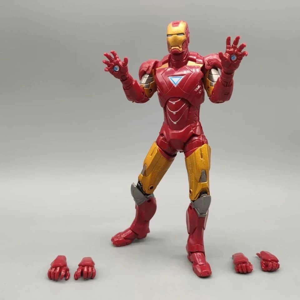 Marvel Legends Ironman Mark MK 6 Armatura 6" Action Figure Sciolto