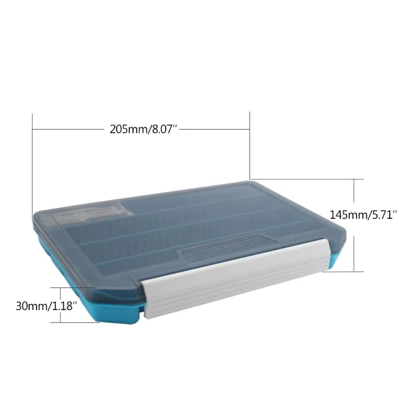 2022 new tray for fishing gear with removable dividers fishing baits for hooks