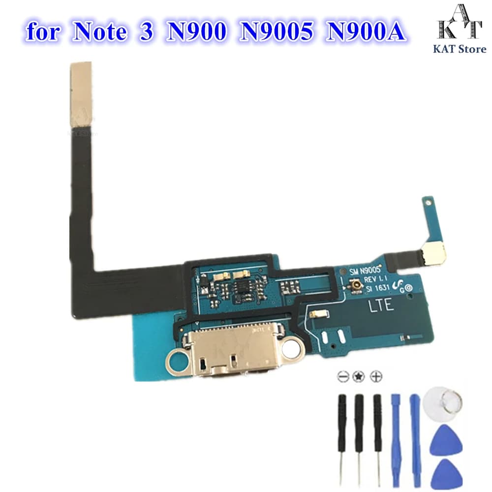 Cavo Flessibile Connettore Microfono e Porta di Ricarica 1 Pezzo Compatibile con Samsung Galaxy Note 3 N900 N9005 N900A T P Ricambi per Riparazione