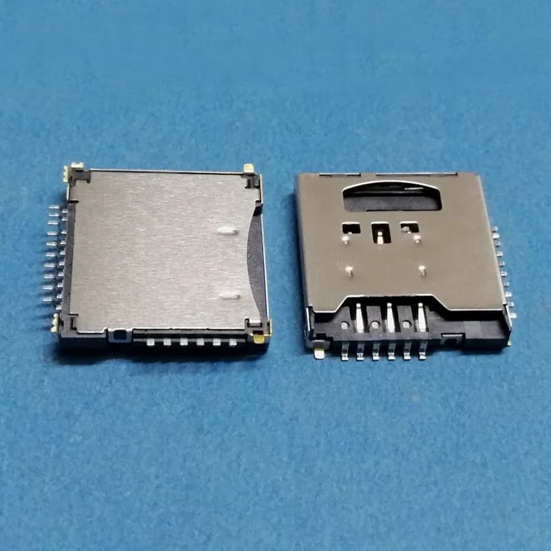 1-5 Pezzi Lettore di Memoria Slot per Scheda SIM per Samsung Galaxy I9100 S2 Korean M250S S6888 I997 I8250 S5520 Connettore Porta Scheda