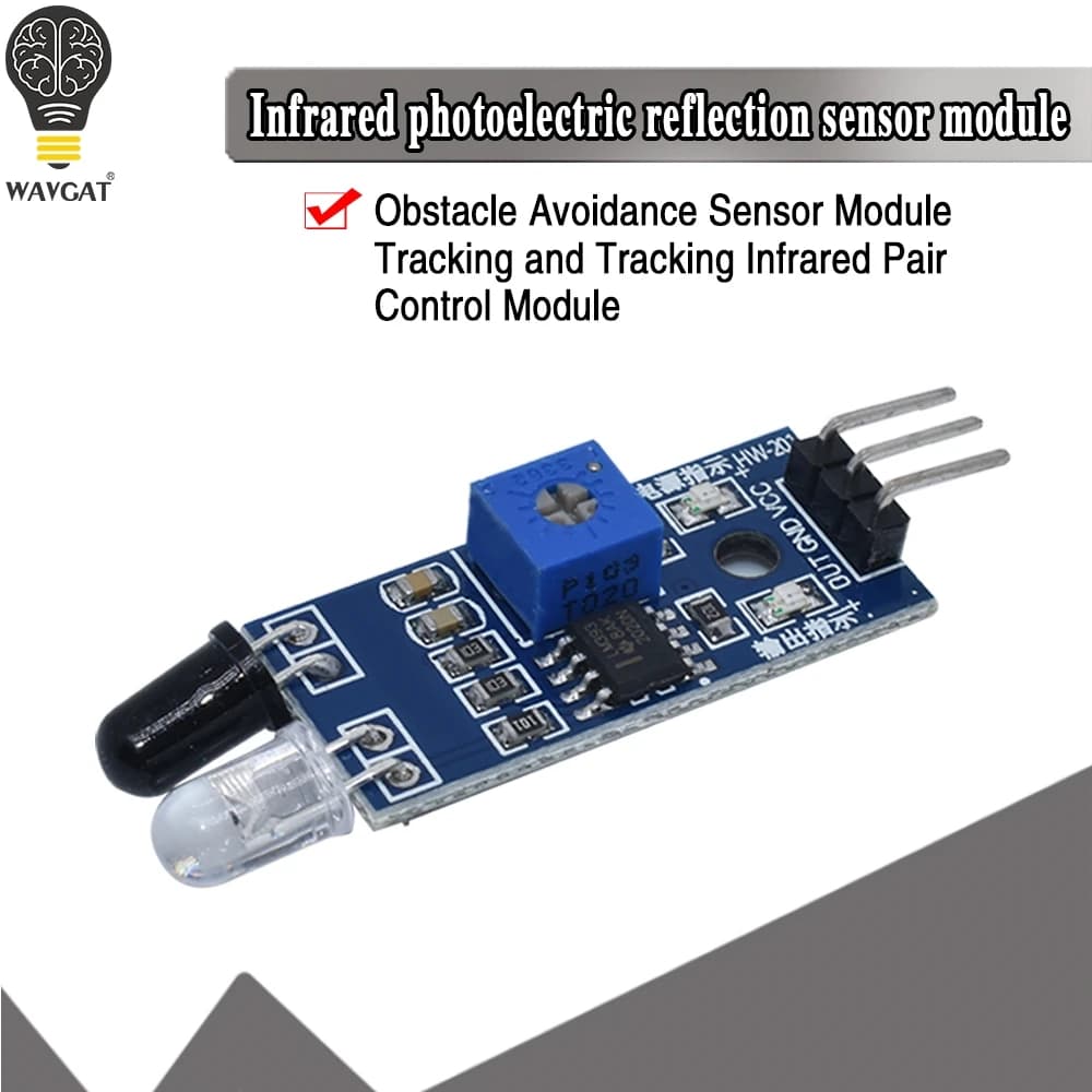 Articoli Elettronica Smart, Smartwatch, Bracciali Smart Fitness Nuovo Per Arduino Fai Da Te Smart Car Robot Fotoelettrico Riflettente 3pin IR A RAGGI INFRAROSSI Sensore di Evitamento Ostacolo Modulo