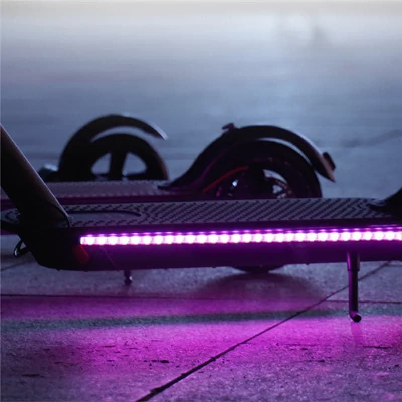 Scooter elettrico LED Strip torcia lampada da Bar per Xiaomi M365 1S Pro 2 Scooter Skateboard avviso di sicurezza parti di ricambio