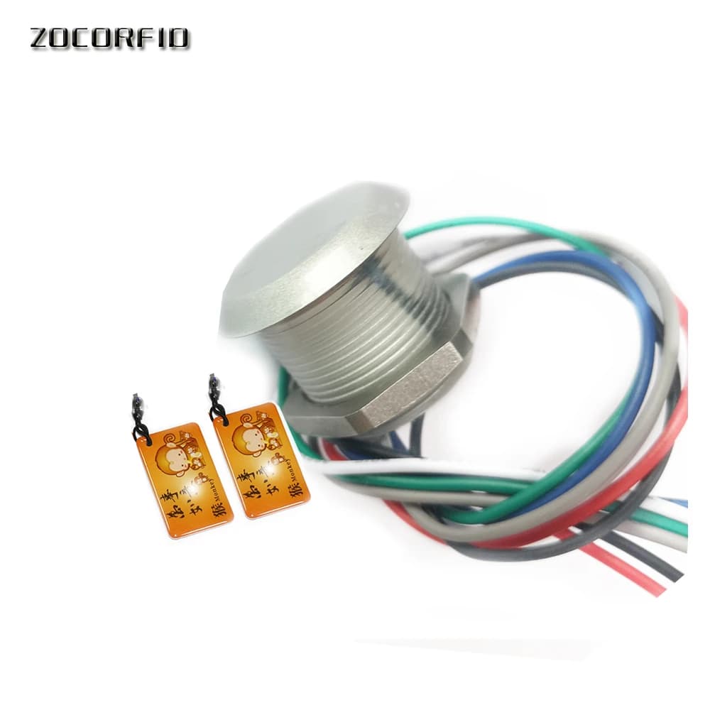 EM/NFC RFID Micro lettore di accesso impermeabile IP65 mini lettore di schede formato wg26 lettore di controllo accessi con uscita