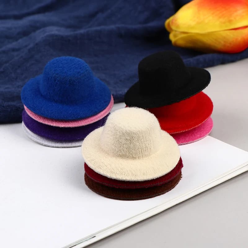 5 pezzi 1:12 cappello in miniatura per casa delle bambole mini cappello per bambole accessori per casa delle bambole