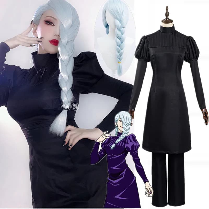 Anime Mei Mei Cosplay Costume parrucca per le donne della festa di Halloween gioco di ruolo uniforme ragazze