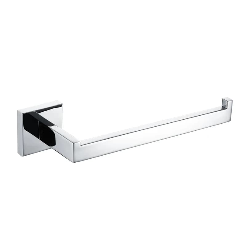 Portasciugamani Premium SUS304 portasciugamani quadrato anello portasciugamani resistente a parete per cucina bagno cromato