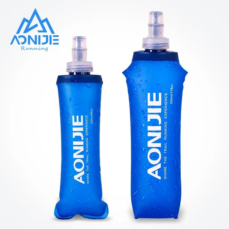 AONIJIE Sport BPA Libero Pieghevole Pieghevole Boccetta Morbida Borsa Acqua Bottiglia d'Acqua Tazza Bollitore Idratazione Pacchetto Vescica Serbatoio Acqua