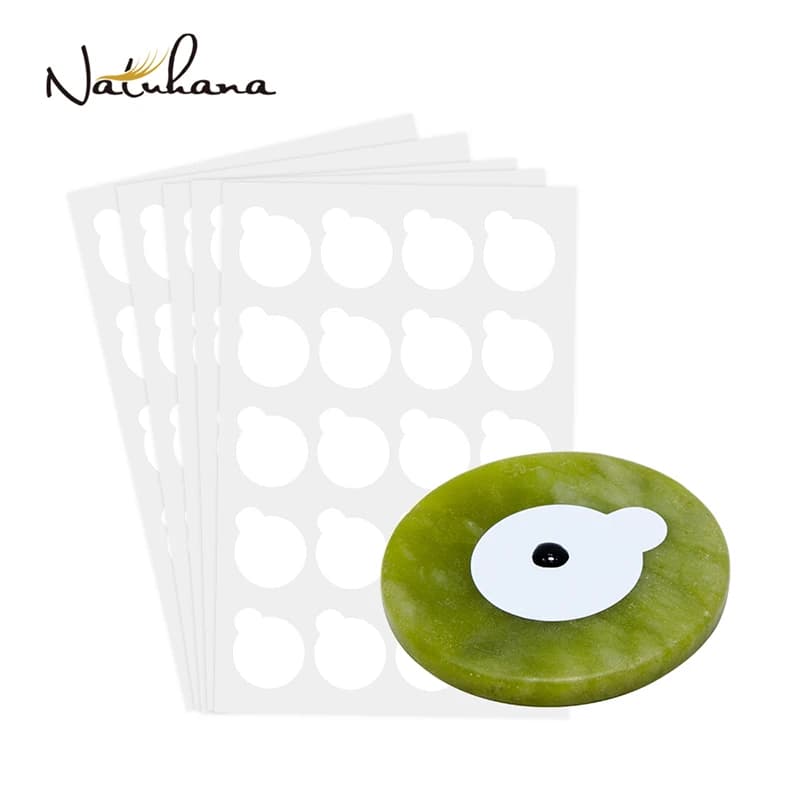 NATUHANA support for 100 pieces of waterproof paper for eyelashes glue