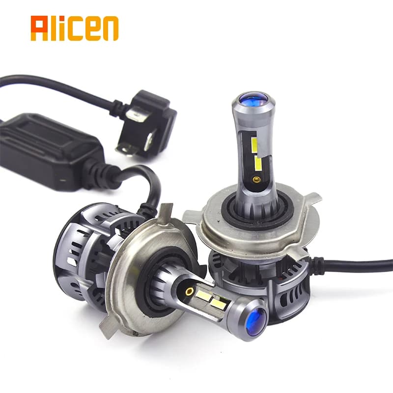 H7 LED car Angel Eyes Lamp LED H11 H8 Lights 9005 HB3 9006 HB4 Mini proiettore Lens LED lampadine per fari per auto 12V 6500k lampadine a led