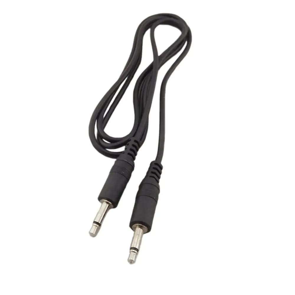 1 pz 3FT 3.5mm 1/8 "Male Mini Spina A Maschio Monaurale Mono Cavo di Prolunga Audio Nichel