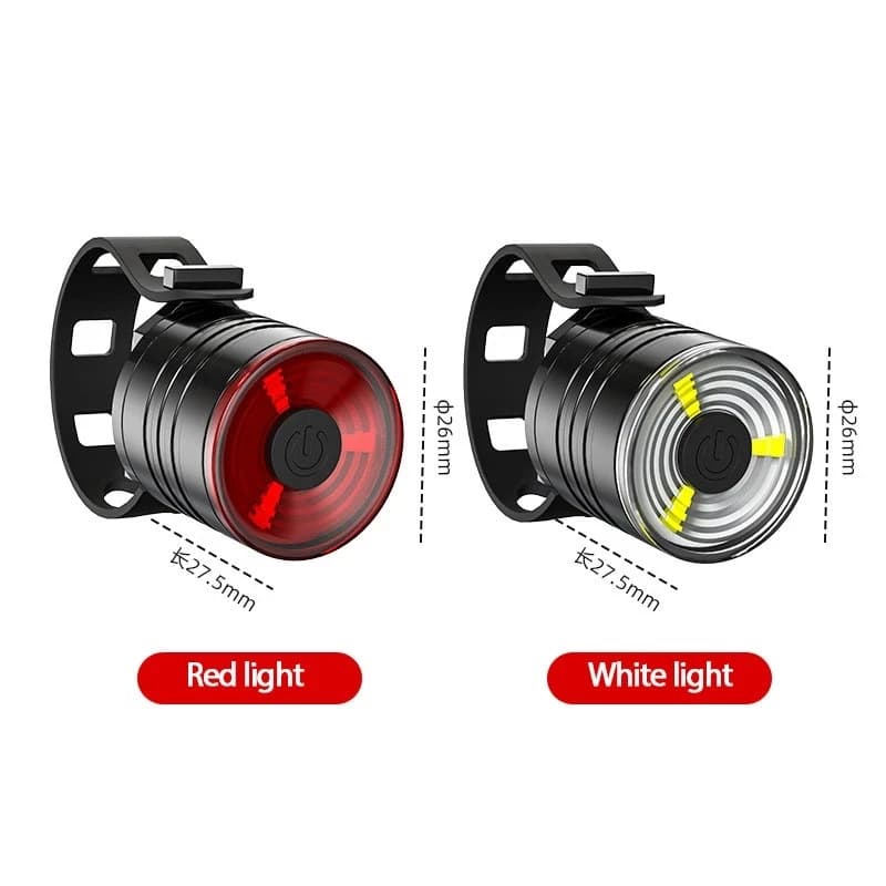 New Bike MTB Light buttonbattery casco da ciclismo a pagamento faro anteriore per bicicletta impermeabile fanale posteriore lampada torcia elettrica