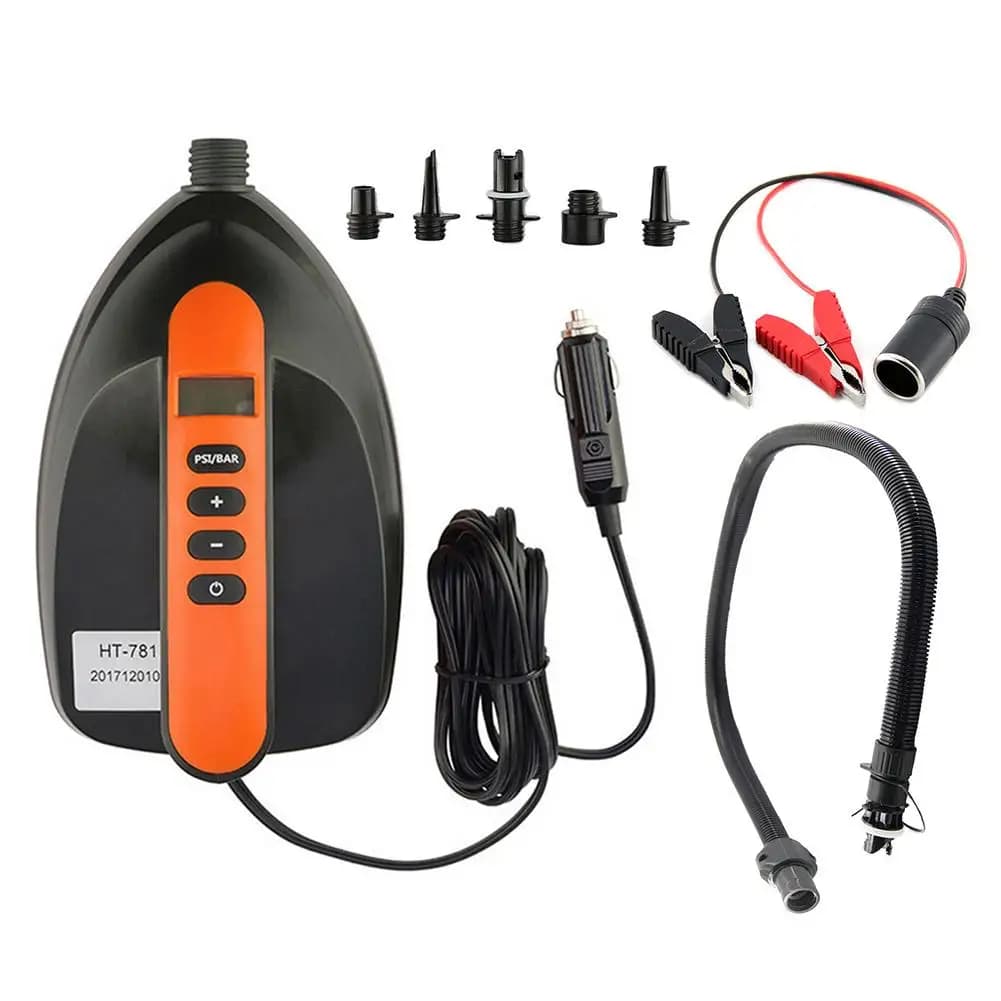 16PSI Pompa di Aria Elettrica Paddle Board Pompa di Aria Iatable Pompa Per Barca Kayak Sup Paddle Barca Materassino Ad Aria Auto Bici Pneumatico Strumenti