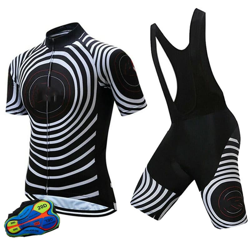 Summer short sleeve cycling sweater with men's shorts popular bicycle sets Mountain Bike clothing breathable quick drying