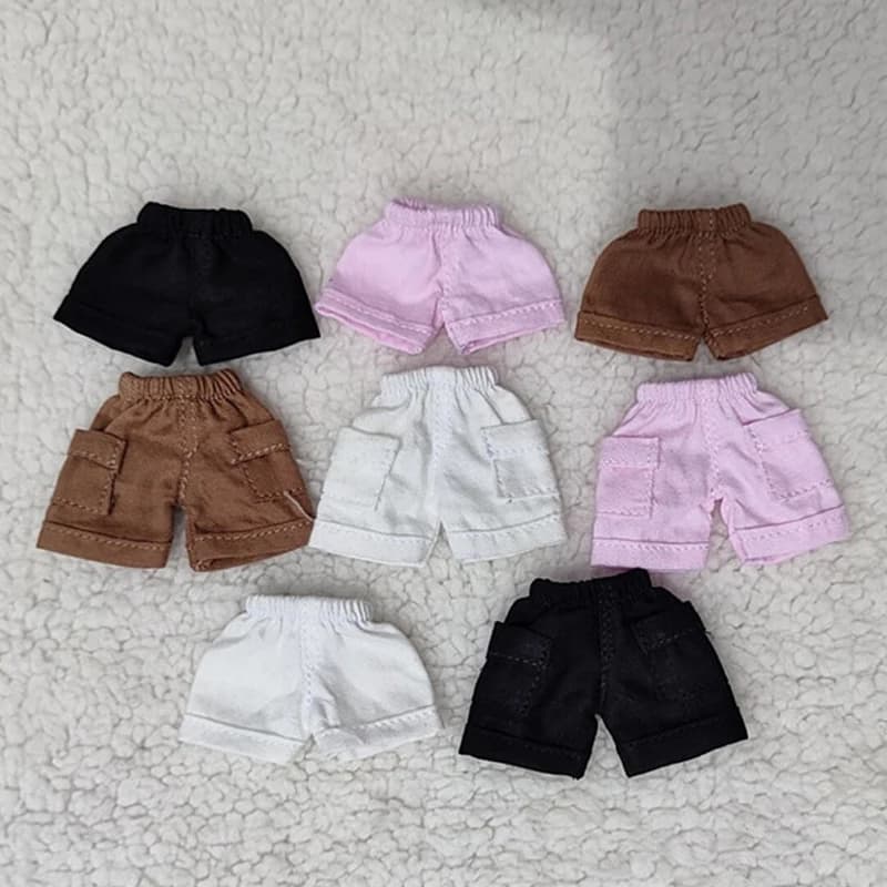 OB11 Clothes shorts bjd doll Clothes T-shirt for ob11,obitsu 11,molly,P9,1/12 BJD pants Doll Accessories Clothing