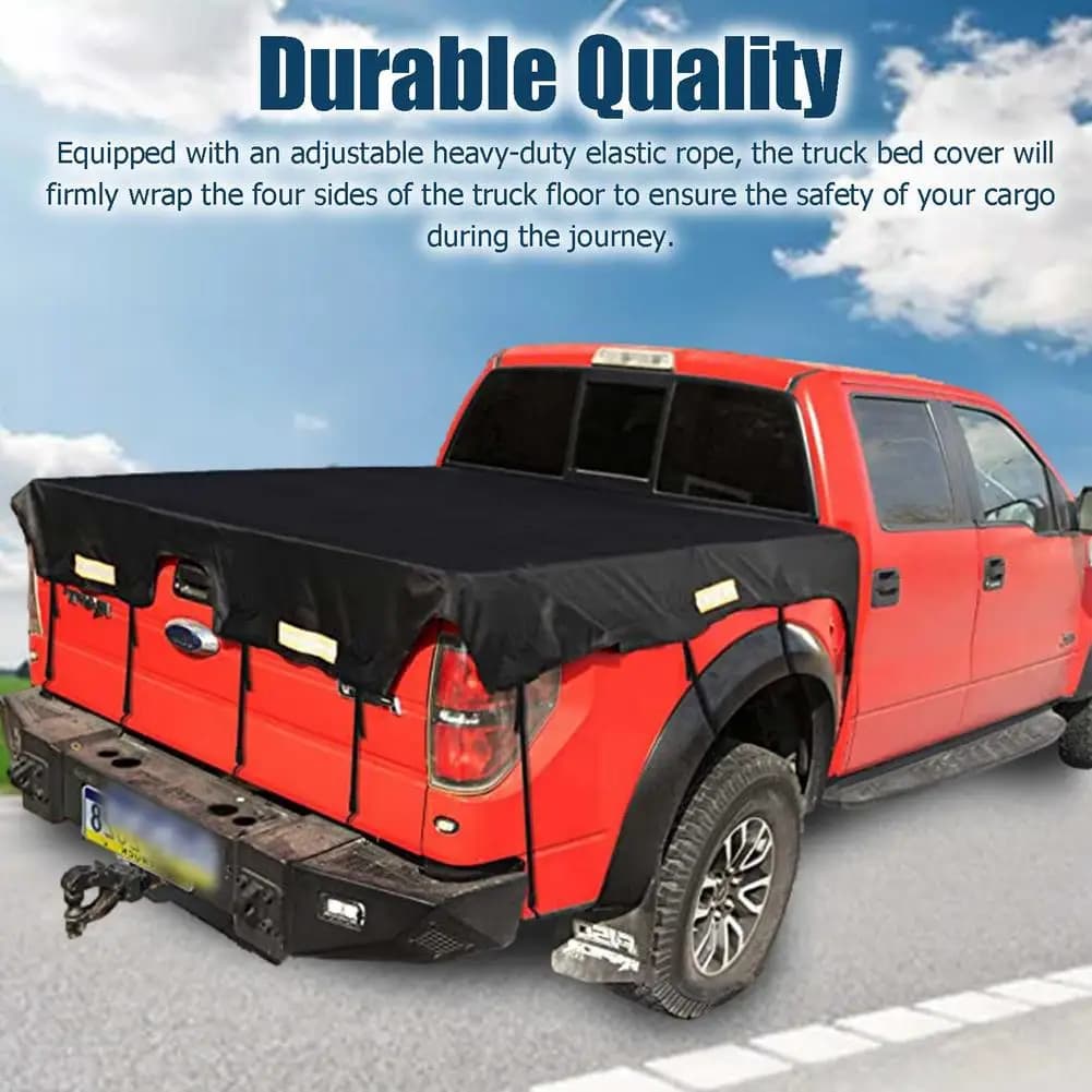 Truck tail waterproof cover Universal anti-dust windproof cover Fabric cover for bed Canopy accessories for outdoor car pick-up
