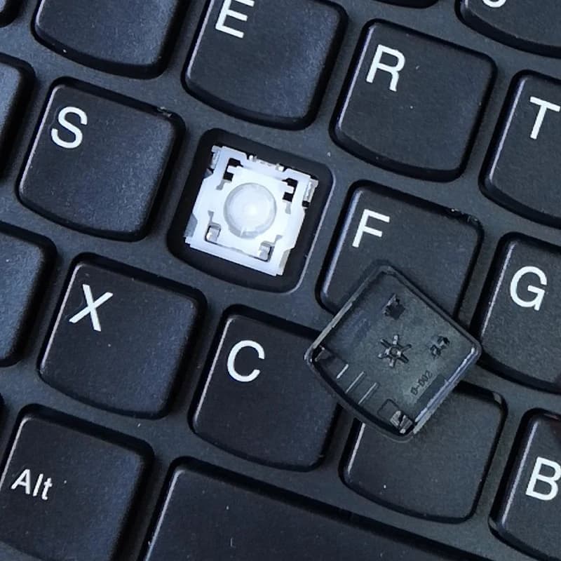 Sostituzione Keycap Chiave cap & Scissor Clip & Cerniera Per Lenovo IBM E431 E440 L440 T450 L450 E450 E470 X230 t430 T560 T55 Tastiera