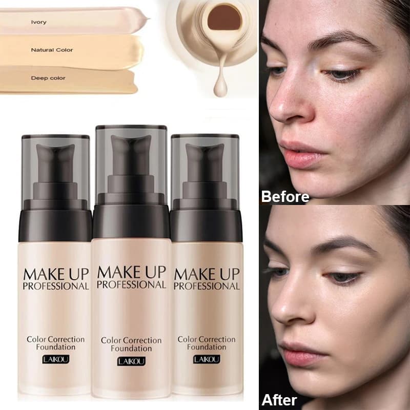 Professional Makeup Base Liquid Background for Face BB Cream Hydrating Corrector Oil Control Waterproof Cosmetic Pants T0789