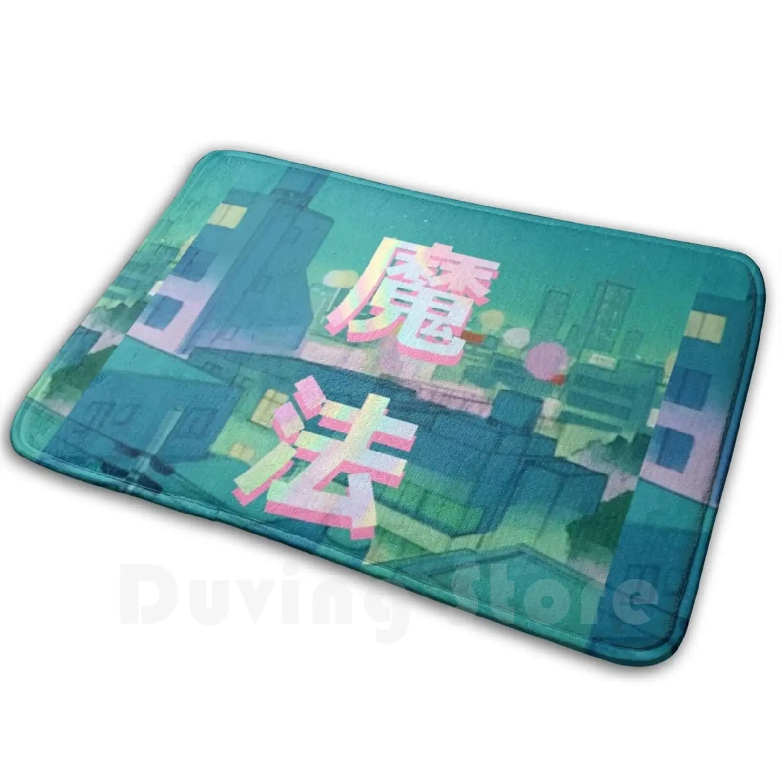 Mahou Night Anime Sky Mat Tappeto Tappeto Tappetini antiscivolo Camera da letto Usagi Moon Anime Manga Kawaii Sailor Saturn Sailor