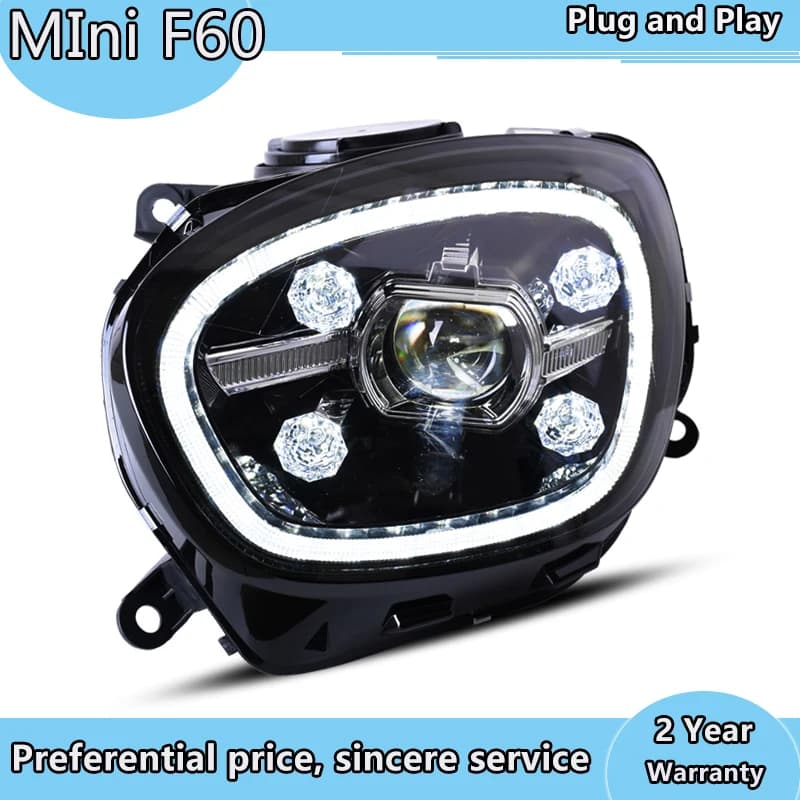 Car Styling Per BMW MINI Cooper Countryman F60 Fari Lente Proiettore Indicatori di direzione DRL Anteriore