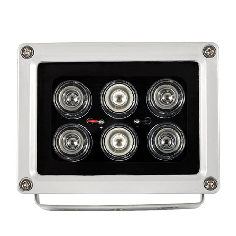 Max 120m Distance IR 6 LED Lights IR 850nm Night Vision IR Security Camera CCTV Filling Light Infrared Lamp