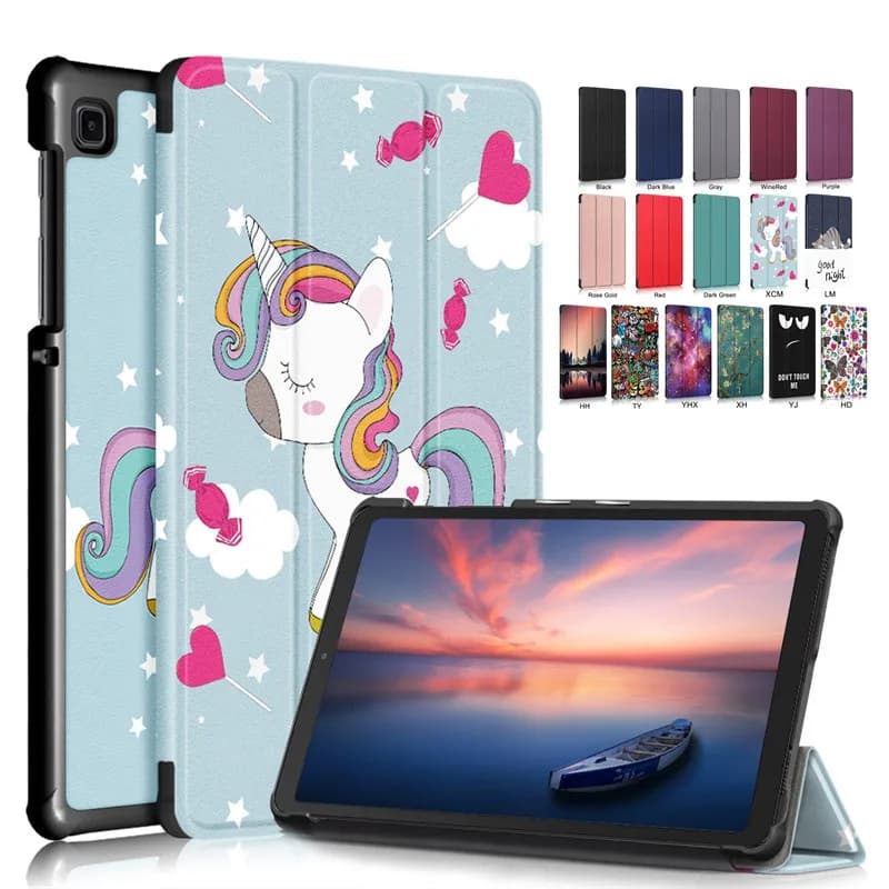 Magnet Stand Smart Case for Samsung Galaxy Tab A7 Lite 8.7 Inch 2021 Tablet Cover Funda for Samsung Tab A7 Lite SM-T220 SM-T225
