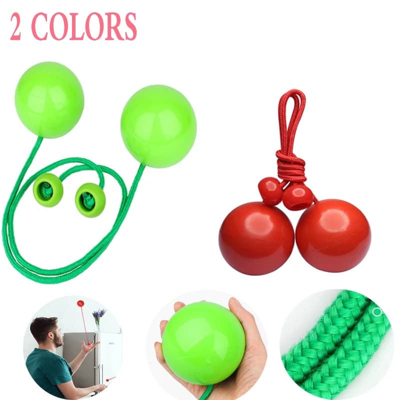 Palline da giocoleria Poi Palline da giocoleria Poi a contatto professionale a pendolo con palla da palco Pro da 3,4 pollici