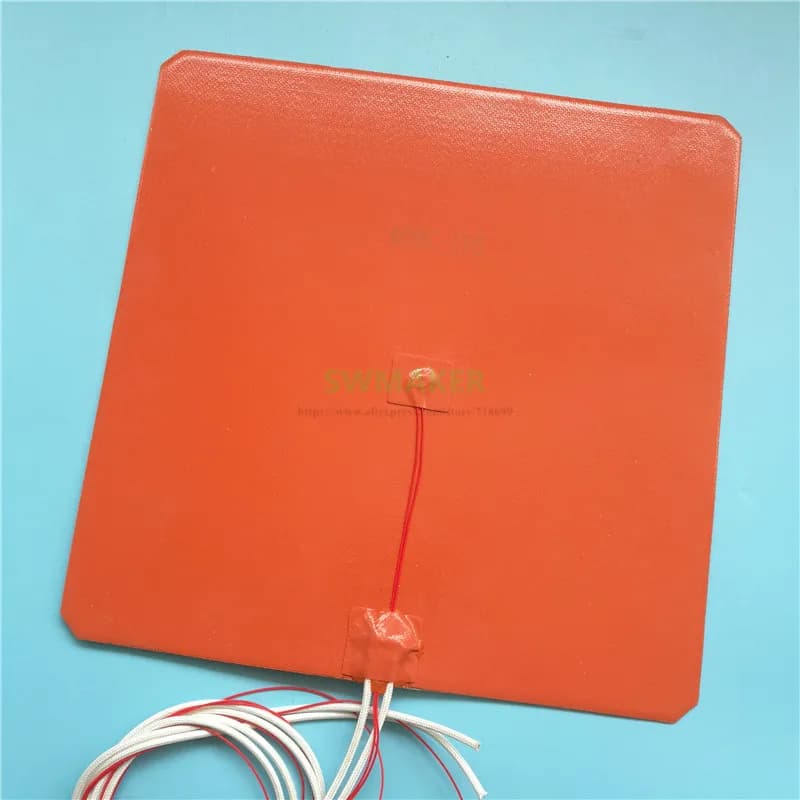Reprap TAZ 5/TAZ 4 stampante LulzBot TAZ 24v Riscaldatore Del Silicone per FAI DA TE 3D 360W 24V liscia riscaldatore del silicone per lettino riscaldato buildplate