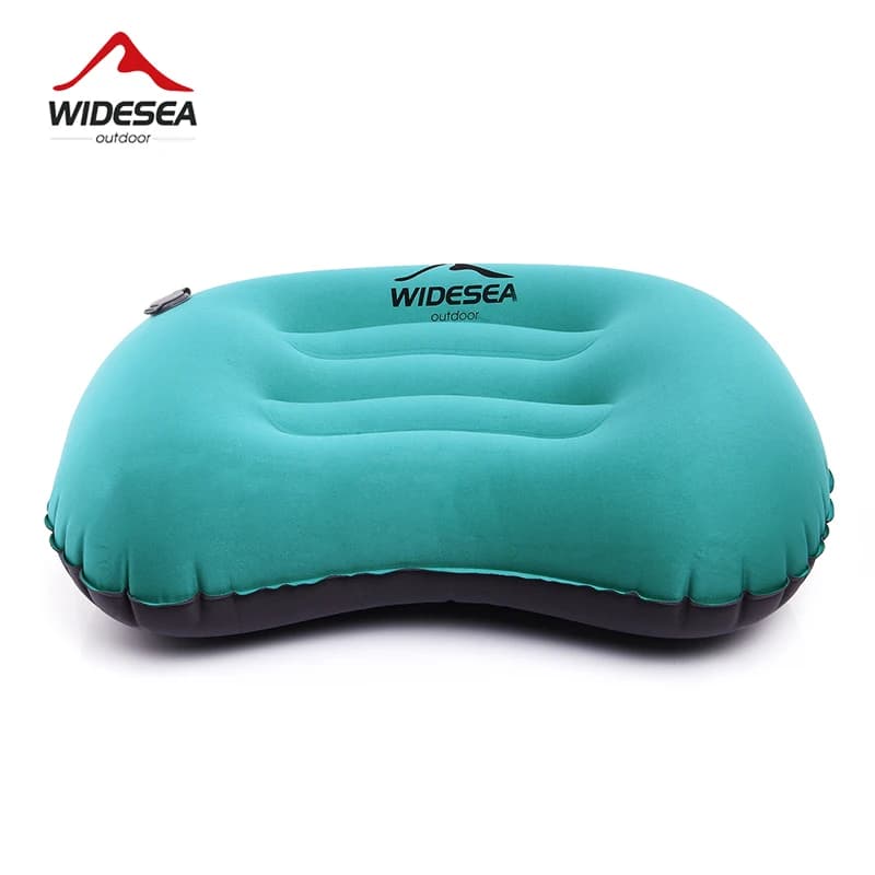 Widesea cuscino gonfiabile portatile attrezzatura da campeggio cuscino d'aria pieghevole comprimibile equipaggiamento protettivo per dormire turistico all'aperto