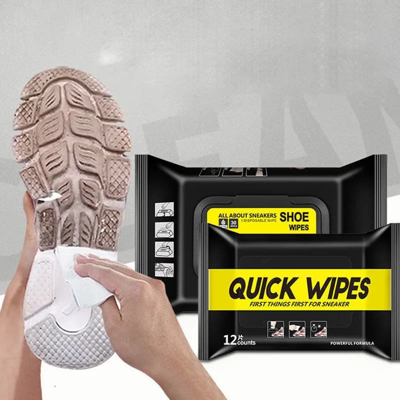 Salviette per spazzole per scarpe usa e getta salviette per pulizia rapida piccoli strumenti per la pulizia delle scarpe bianche cura utile manufatto per tessuti a lavaggio rapido