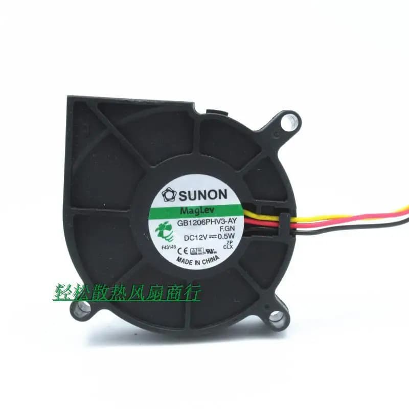 Sunon GB1206PHV3-AY Maglev umidificatore ventilatore centrifugo ventilatore industriale proiettore ventilatore centrifugo DC12v 0.5W con 3pin