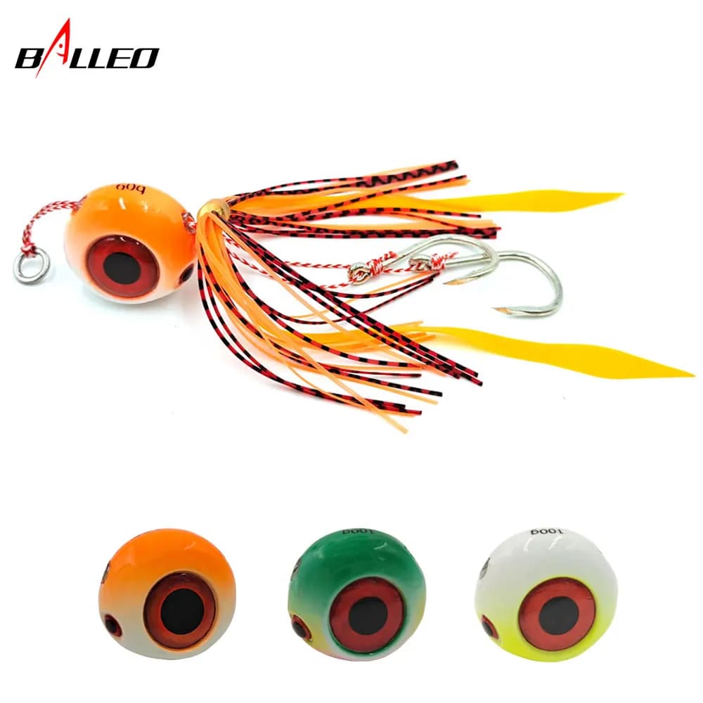 60g/80g/100g/Metal Tenya Madai Kabura Jig mare profondo lento jig testa con gonna piombo lureluminous Fishing Bait inchiku