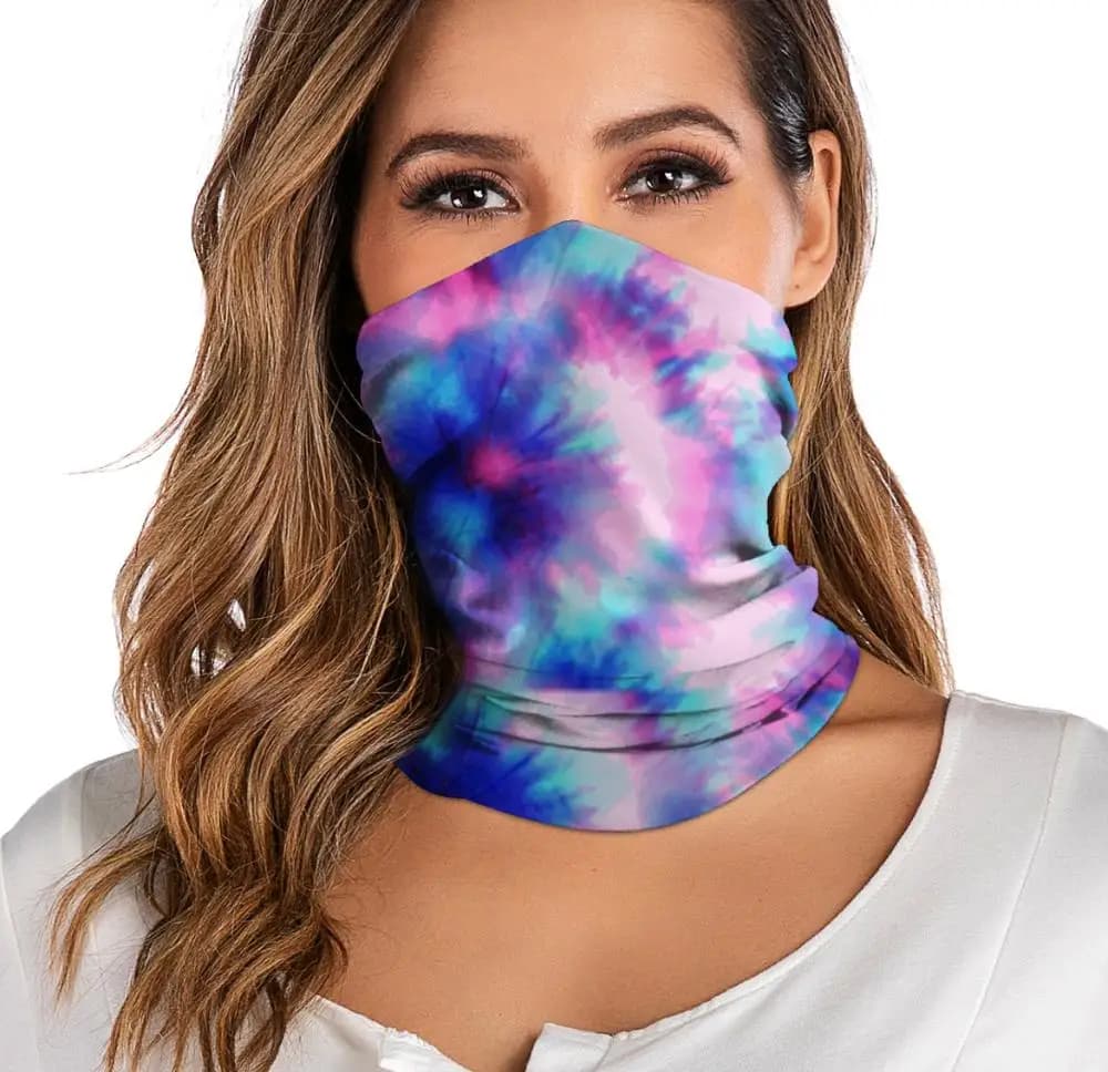 39 colori Maschera antitacche stampata digitale fascia magica festiva sciarpa multiuso con cuffia senza cuciture fascia per ghetta per il collo