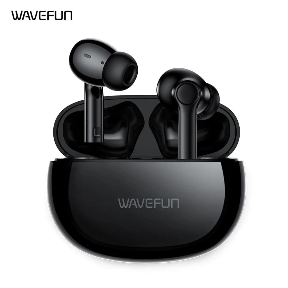 Bluetooth earphones Wavefun Star, Wireless Headphones V5.3, Double Mode for Music and Gaming, ENC Algorithm