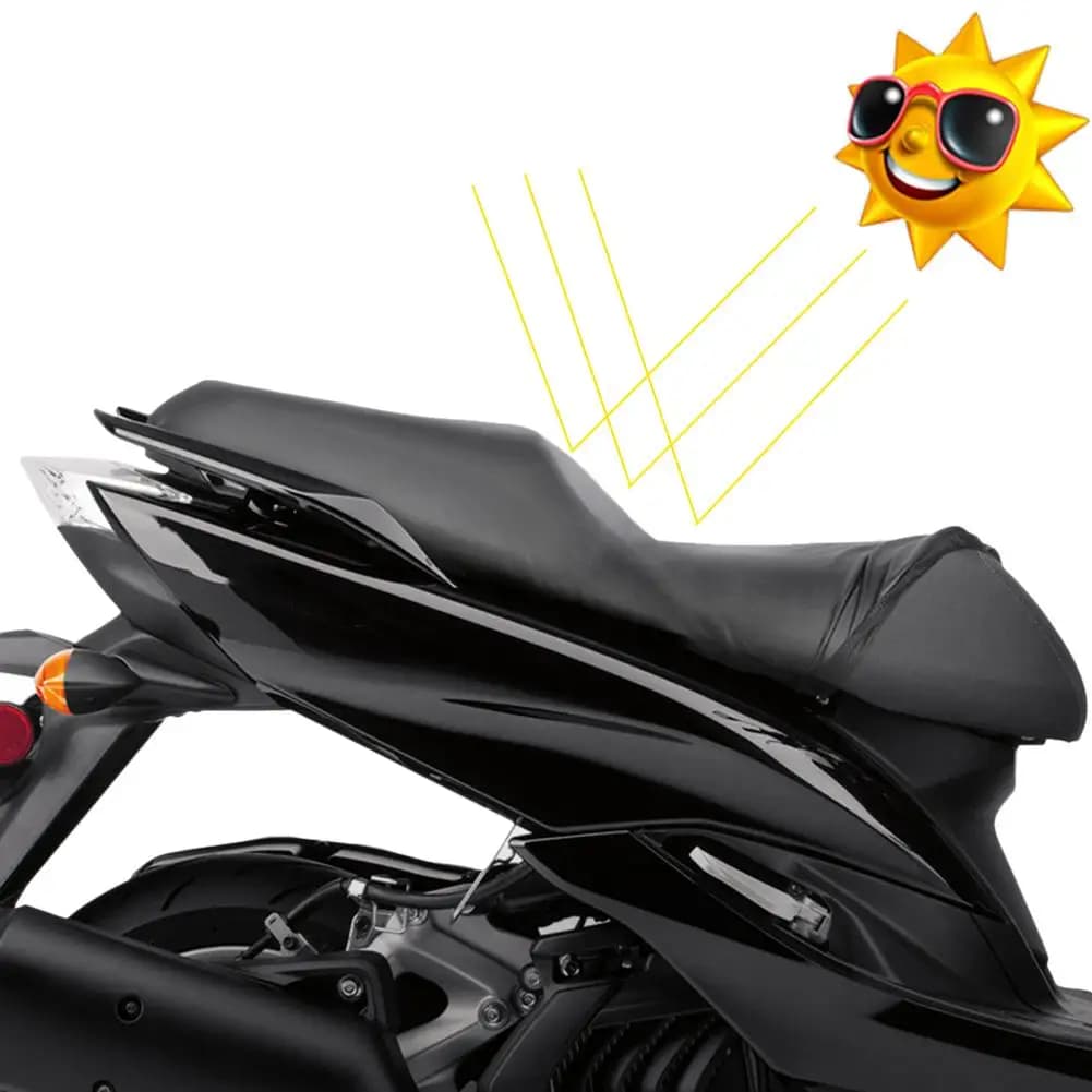 Coprisedile moto impermeabile antipolvere antipioggia protezione solare moto Scooter cuscino coprisedile coprisedile leggero