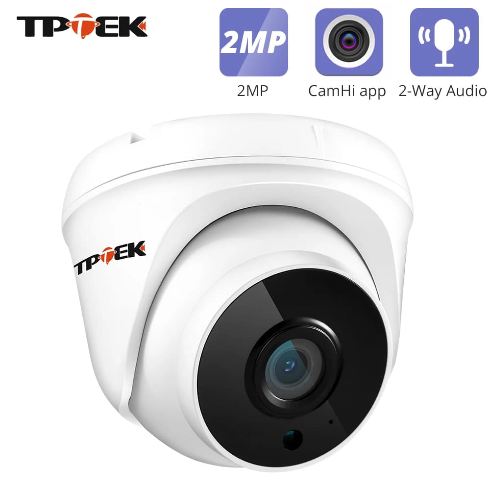 Telecamera WiFi HD 1080P Telecamera IP Wi Fi Video di sorveglianza interna Telecamera di sicurezza domestica Wireless Wi-Fi 2.8mm Dome Camara CamHi Cam