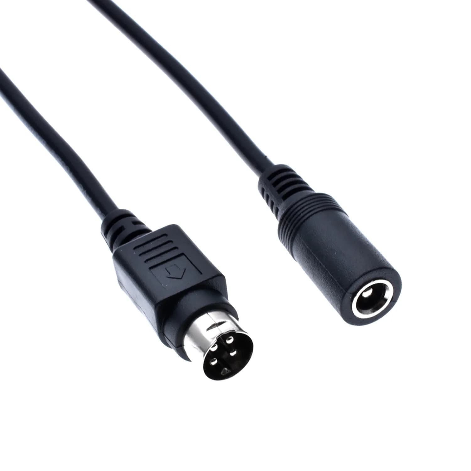Cavo Adattatore per Alimentatore DC 5.5mm x 2.1mm Femmina a MINI DIN 4 Pin Maschio per SATO TG-5011-19V-ES TV LCD VCR