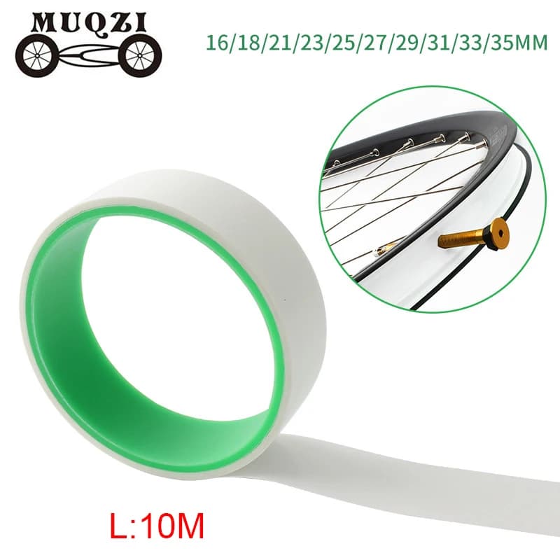MUQZI 10m larghezza nastro Tubeless Rim 16/18/21/23/25/27/29/31/33/35mm per Mountain Bike strada ruota per bicicletta set di ruote in carbonio originale