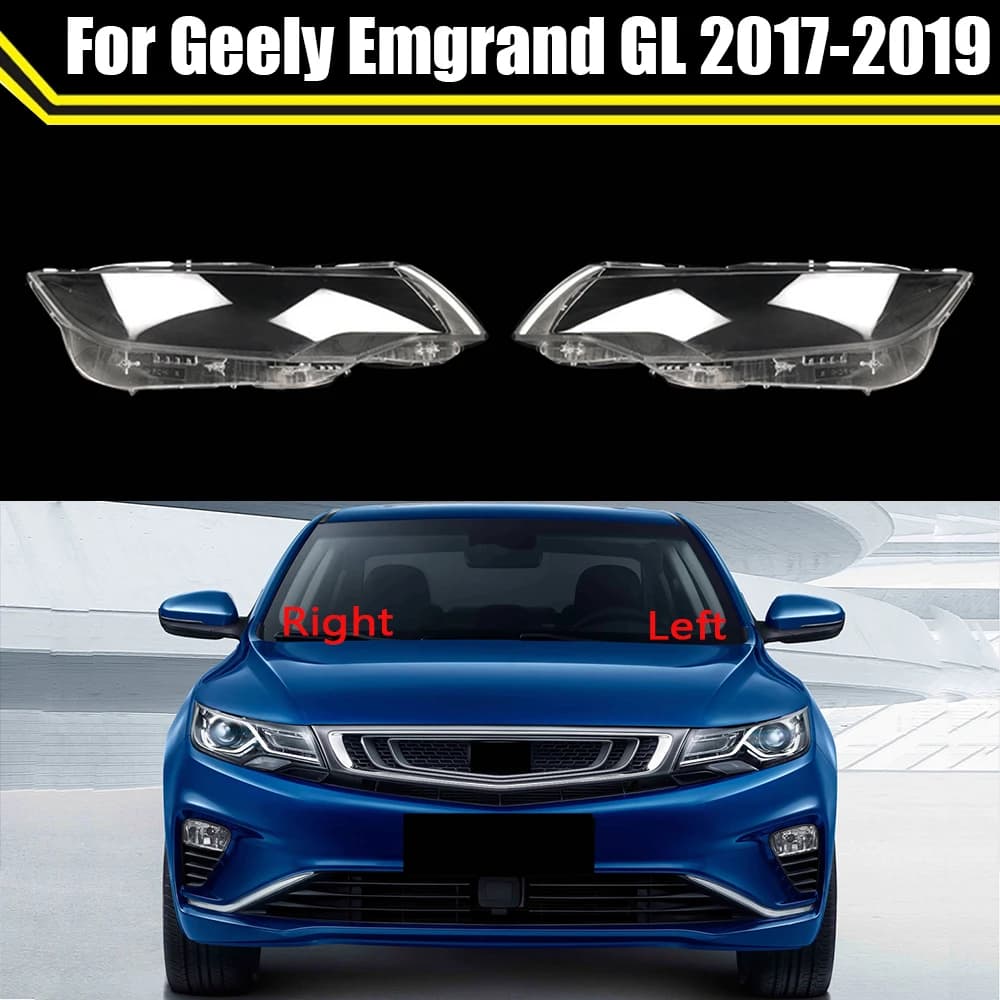 Auto Faro Anteriore Copertura Faro Paralume Coprilampada Testa Della Lampada Della Luce Coperture Borsette Trasparente Per Geely Emgrand GL 2017 2018 2019