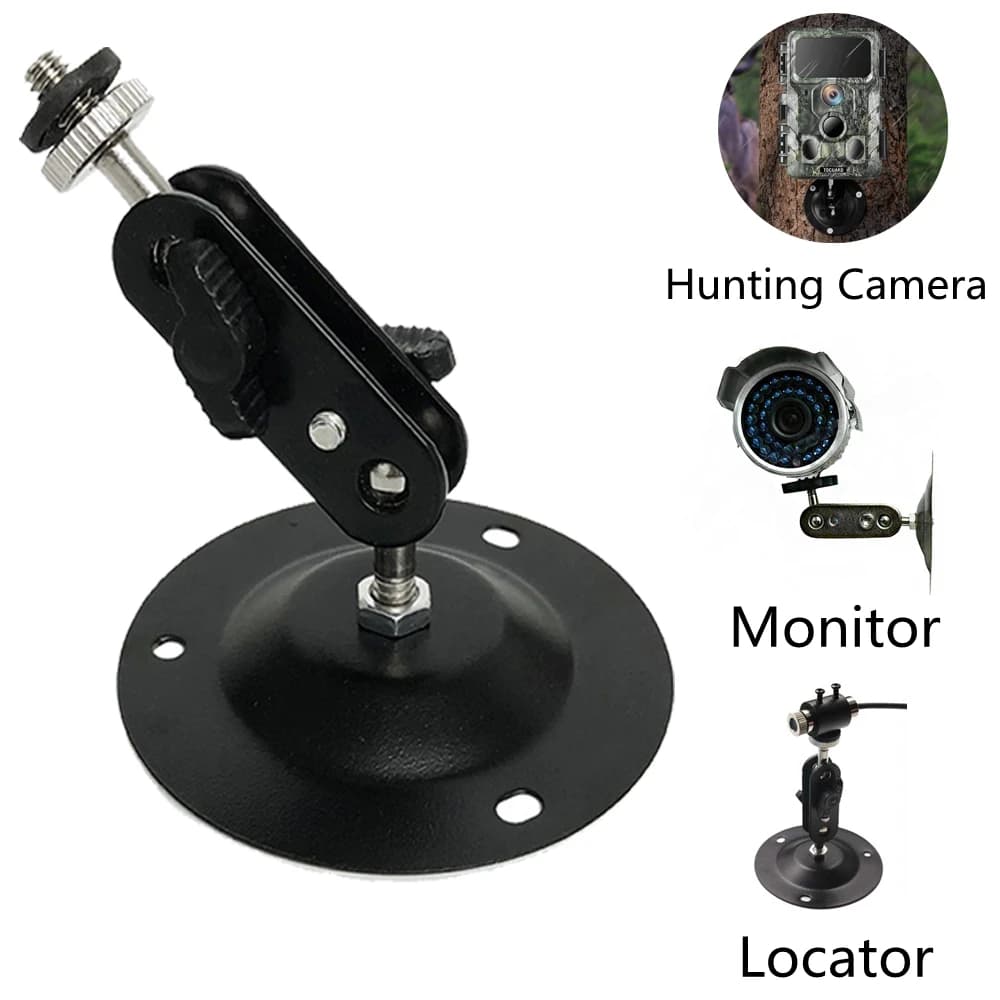 outdoor trail camera night vision Wall Mount Bracket Installation Monitor Holder Security Rotary CCTV Surveillance Camera Stand