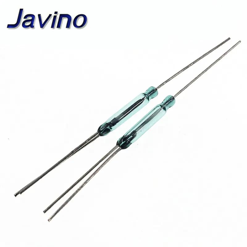 5 Pz Reed Switch 3 pin Interruttore Magnetico 2.5*14mm Normalmente Aperto Normalmente Chiuso Conversione 2.5X14MM NO/NC Conversione per Sensori