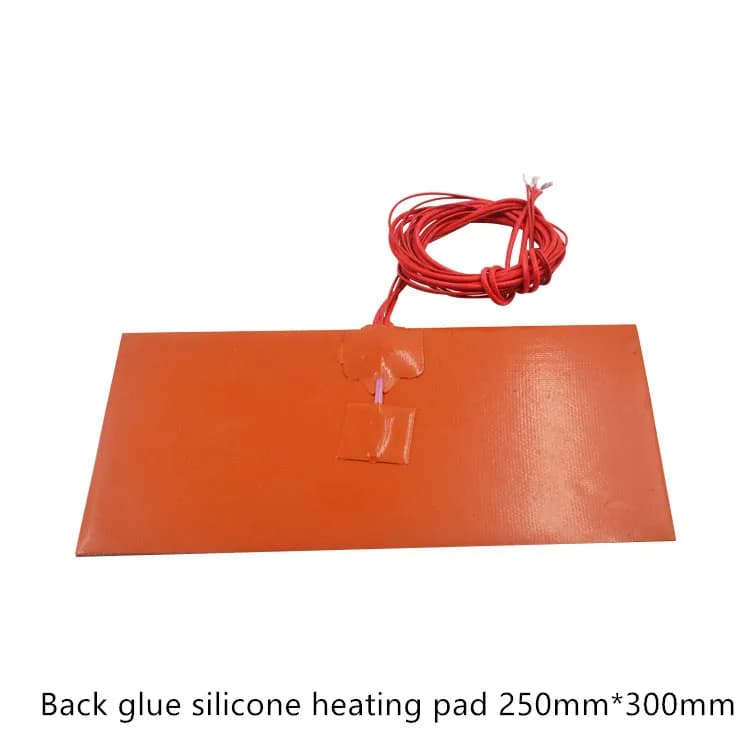 Silicone Heating Relief Heater 250 Mm X 300 Mm for 3d Heater Bed Printer