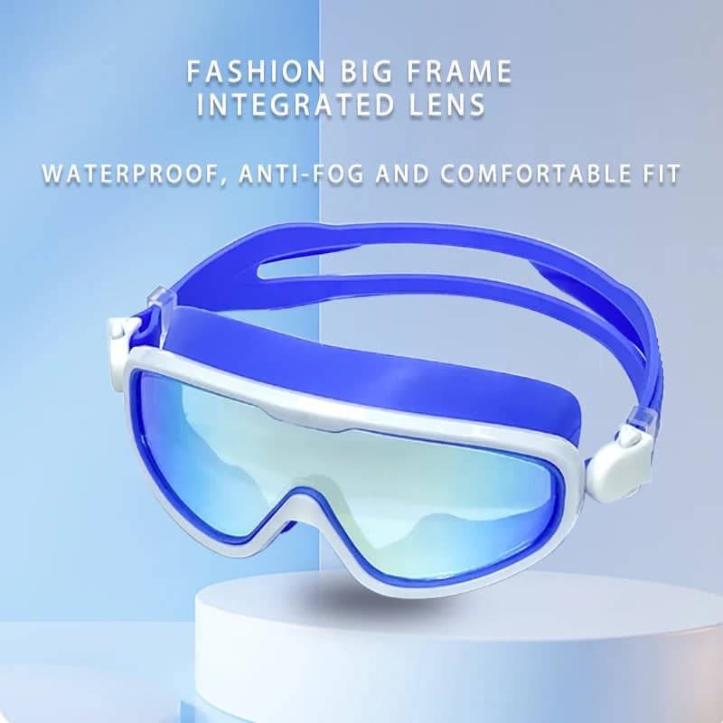 Professional swim glasses in soft silicone waterproof, swim glasses, UV glasses for men and women, men and women